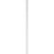 Ekena Millwork Raised Panel PVC Pilaster w/Standard Capital & Base, 5W x 108H x 2P, PR PILP05X108RP01-2 - alternate 4